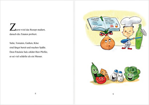 Der kleine Koch Seite 8 und 9